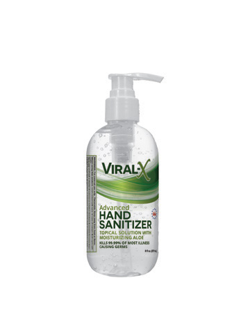 Viral-X Hand Sanitizer with Aloe 8oz - Pump Top